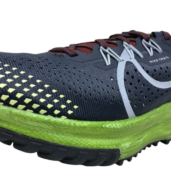 Womens Nike React Pegasus Trail 4 Trail Running Shoes Blue DJ6159 403 (NEW) - Picture 6 of 11